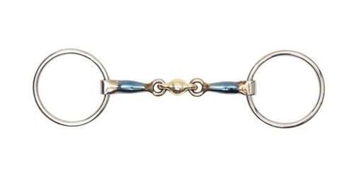Shires eisen lose ring trense - eisen,