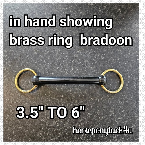 Hand show bit nylon bradoon - in,