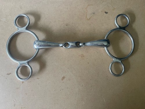 Silk steel ring trense - silk, 3-ring-trense